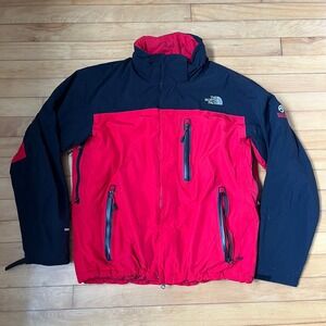 The North Face Summit Series HyVent Alpha Jacket Mens Red Black Technical Shell